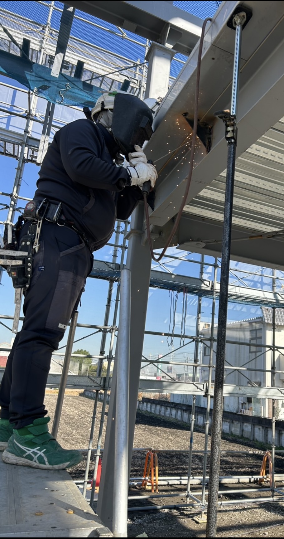 コンドメ取付・溶接施工